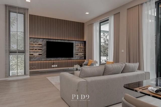 PO959 ให้เช่าบ้านเดี่ยว โครงการ VIVE2 วีเว่ กรุงเทพกรีฑา บ้านใหม่ พร้อมลิฟต์ส่วนตัว ตกแต่งสวยเฟอร์พร้อมอยู่