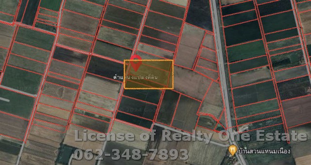 ขายที่ดิน ติดทางสาธารณะ ต.แสวงหา อ.แสวงหา จ.อ่างทอง