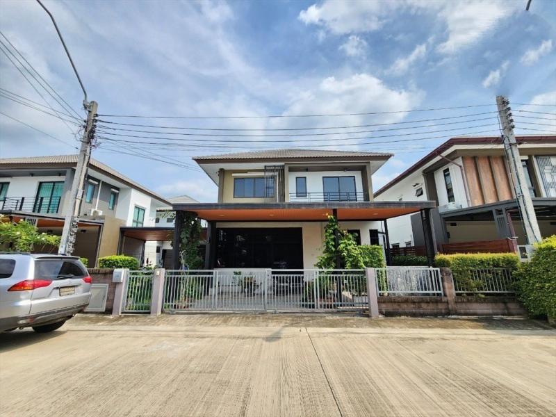 ขายบ้านเดี่ยวโครงการ H-Cape Serene สุขาภิบาล 2-บางนา เนื้อที่ : 108.8 ตารางวา พท.ใช้สอย 400 ตรม.