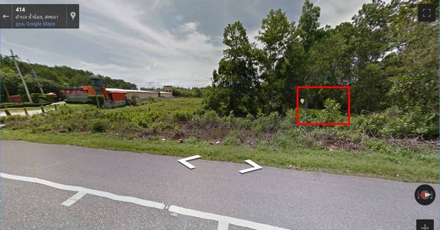 ขายที่ดินติดถนนลพบุรีราเมศวร์  ตำบลน้ำน้อย อำเภอหาดใหญ่   จังหวัดสงขลา