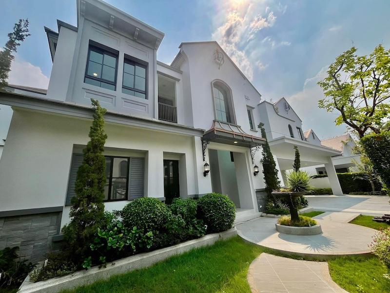 ให้เช่าบ้านเดี่ยวสร้างใหม่ มี 2 หลังโมเดิร์มินิมอล หางดง  