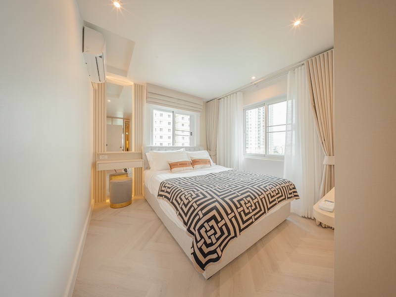 BS849 ขายด่วนห้องคอนโด ฟอร์จูน 2ห้องนอน 2ห้องน้ำ ห้องสวยมากพร้อมอยู่