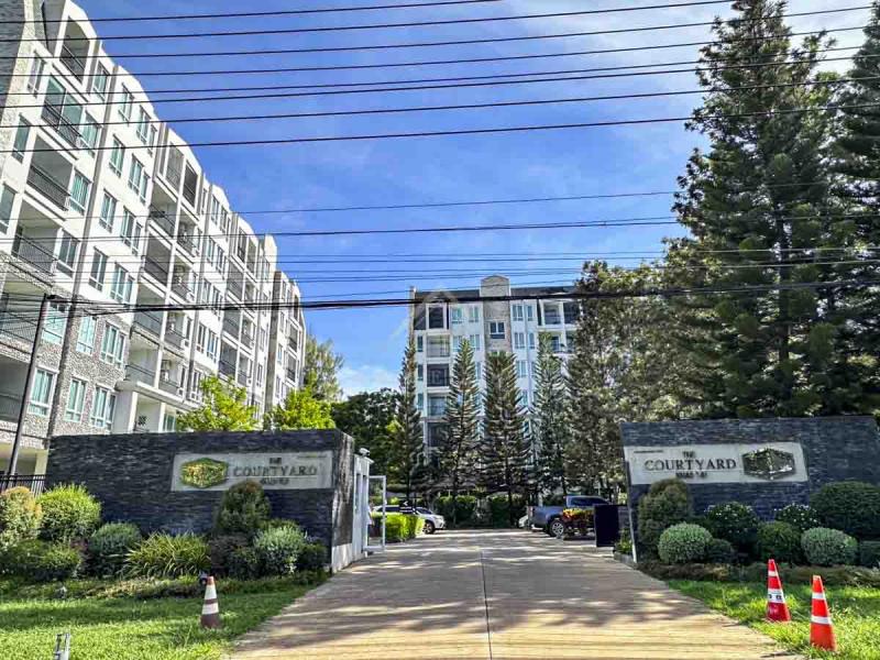 BHL725คอนโด หรู เดอะ คอร์ทยาร์ด เขาใหญ่ ชั้นสูงสุด วิวสวย (ห้องมุม)ที่ตั้ง : ถ ธนะรัชต์ ตำบล หมูสี อำเภอปากช่อง นครราชสีมา 30130รายละเอียดทรัพย์- คอนโดตากอากาศเขาใหญ่ ติดถนนธนะรัชต์- อยู่ที่ชั้น 7 ทั้งหมด 7 ชั้น- ขนาด 65.95 ตารางเมตร- 2 ห้องนอน 1 ห้องน้ำ - 1 ที่จอดรถ- ระเบียงหันทิศเหนือ- แอร์ 3 เครื่อง เครื่องทำน้ำอุ่น 1 เครื่องสิ่งอำนวยความสะดวก - พนักงานรักษาความปลอดภัยตลอด 24 ชั่ว