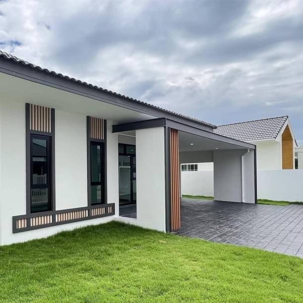 ราคาเพียง 2.59 ล้าน 77 ตรว. บ้านสร้างใหม่ชั้นเดียว ดอยสะเก็ด สไตล์นอร์ดิก มินิมอล พื้นที่กว้างขวาง เดินทางสะดวก เข้าเมืองเพียง 15 นาที