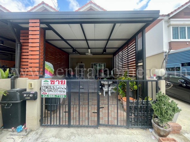 ทาวน์โฮม บ้านพิศาล สุวรรณภูมิ บางพลี หลังริม