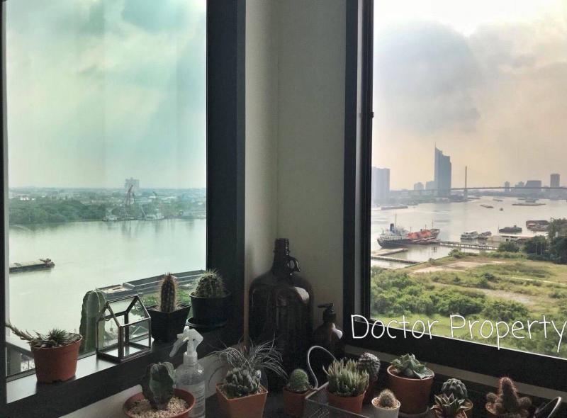 ขาย/เช่า คอนโดติดแม่น้ำ U Delight พระราม 3  วิวแม่น้ำ ไม่เห็นวัด 1 ห้องนอน 51.49 ตรม. ตกแต่งพร้อมอยู่