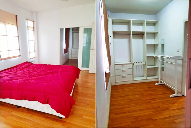 เฟอร์ครบทั้ง 3นอน รร.สาธิตพัฒนา ให้เช่าบ้านเดี่ยว 2ชั้น 70ตรว. ซาฟารี 4แอร์ 3น้ำ ห้องนั่งเล่น ห้องครัว ปัญญา หทัยราษฎร์