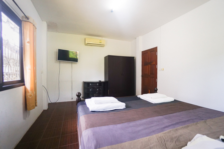 บ้านเดี่ยว 1 ห้องนอน 1 ห้องน้ำ  พื้นที่ใช้สอย 60 ตร.ม. ใกล้หาดแม่น้ำ 300 เมตร ต.แม่น้ำ เกาะสมุย จ.สุราษฎร์