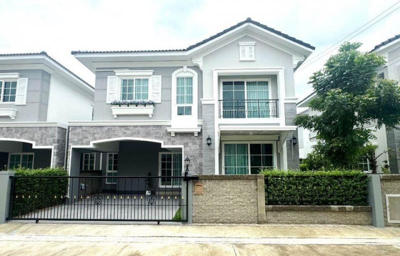 ให้เช่าบ้านเดี่ยว 2ชั้น ถนนสุขุมวิท113 โครงการGolden Neo สุขุมวิท-ลาซาล 4 ห้องนอน 3 ห้องน้ำ พื้นที่ใช้สอย 150 ตรม ที่ดิน 36 ตร.วา