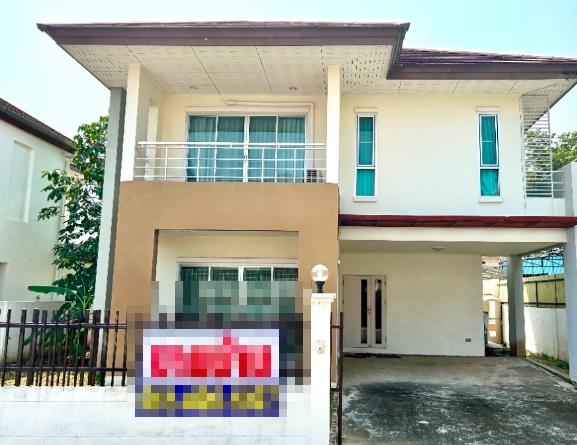 ขายบ้านเดี่ยว 2ชั้น หมู่บ้านไอริส ออร์คิด พาร์ค บางเมืองใหม่  สมุทรปราการ ใกล้รถไฟฟ้าสายสีเหลือง ทิพวัลย์