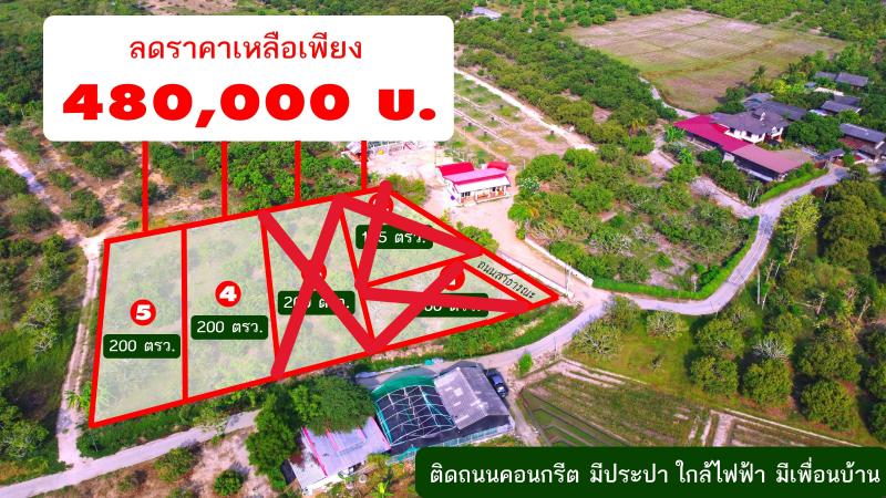 ขายที่ดินแบ่งจัดสรรเริ่ม 200ตรว. 480,000บ. ถนนคอนกรีต ไฟฟ้า ประปา เพื่อนบ้าน ต.ทุ่งปี๊ อ.แม่วาง เชียงใหม่ติดถนนคอนกรีต ใกล้ไฟฟ้า มีประปา มีเพื่อนบ้านที่ตั้ง: ตำบลทุ่งปี๊ อำเภอแม่วาง จังหวัดเชียงใหม่ห่างสนามบินเชียงใหม่ 30 กม./35 นาทีขายถูก ที่ดินเชียงใหม่ มี 2 แปลง ให้เลือกแปลง 4,5 เนื้อที่ดิน 200 ตรว. ราคา 480,000 บาท ทุกแปลงรายละเอียดที่ดิน1. ห่างสนามบินเชียงใหม่ 30 กม.2. เป็นชุมช