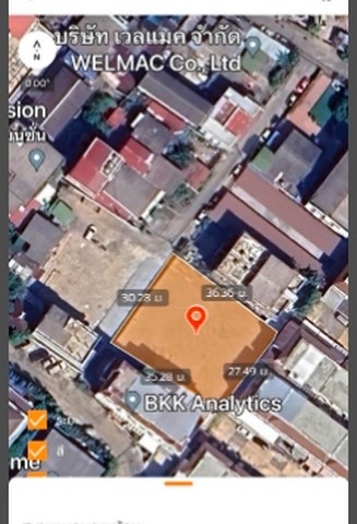 ให้เช่าที่ดินเปล่า 260 ตรว ติดถนนใหญ่ ถนนนราธิวาส - พระราม 3