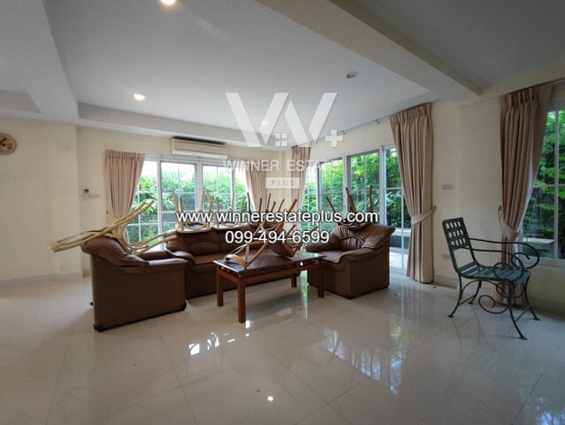 ให้เช่าบ้านเดี่ยว2ชั้น ม.พฤกษชาติ รามคำแหง 118 ตกแต่งสวยร่มรื่นพร้อมอยู่