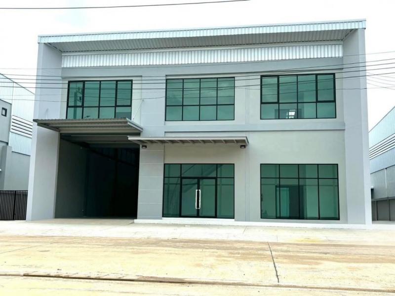 ให้เช่าโกดังใหม่พร้อมออฟฟิศ 2 ชั้น โครงการ Prime Estate เทพารักษ์ กม.25 ซอยคิงคอง เหมาะทำโรงงานหรือเก็บของ
