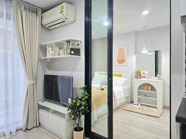 ขายต่ำกว่าราคาประเมิน 1.56 ล.เท่านั้น 25 ตรม. พาราโน่ คอนโด ห้องอากาศเย็นสบาย รีโนเวทใหม่ พร้อมเข้าอยู่ คอนโดมีเงินทอน ไปสนามบิน 10 นาที