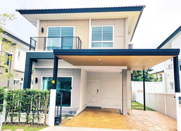 ขายบ้านเดี่ยว เดอะเซนโทร รามอินทรา 109 ซอยพระยาสุเรนทร์ 21 เนื้อที่ 60.9 ตรว มี 4 นอน 4 น้ำ