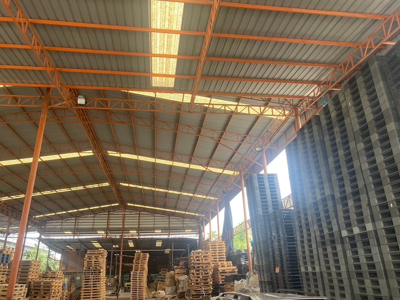 BST687 ขายโกดังพื้นที่สีม่วง ซอยทีเจซี บางปู73 ถนนสุขุมวิทสายเก่า ต.บางปู อ.เมืองสมุทรปราการ จ.สมุทรปราการ