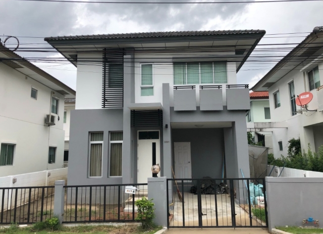  ให้เช่าบ้านพร้อมพัฒน์ พระราม9 วงแหวน เขตสะพานสูง ใกล้ รร.นานาชาติ