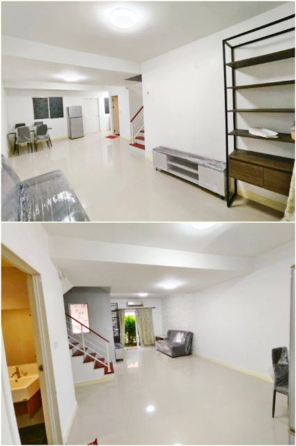 สุขาภิบาล5 1.9 กม ให้เช่า ถ.เพิ่มสิน สายไหม บิ๊กซี แอร์ 2 ตัว  ไม่เคยอยู่ เฟอร์ใหม่ครบถ้วน ทาวน์เฮ้าส์ 2 ชั้นจตุโชติ 1.9 กม. พหลโยธิน 54/1