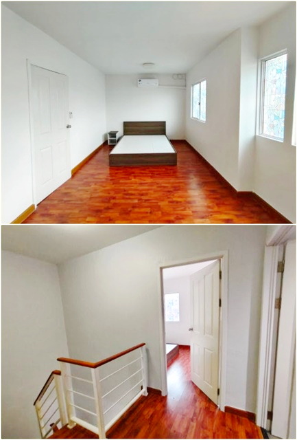 ให้เช่า  ถ.เพิ่มสิน บิ๊กซี สุขาภิบาล5 เฟอร์ใหม่ครบถ้วน ทาวน์เฮ้าส์ 2 ชั้น 1.9 กม. ไม่เคยอยู่ สายไหม แอร์ 2 ตัว จตุโชติ 1.9 กม. พหลโยธิน 54/1