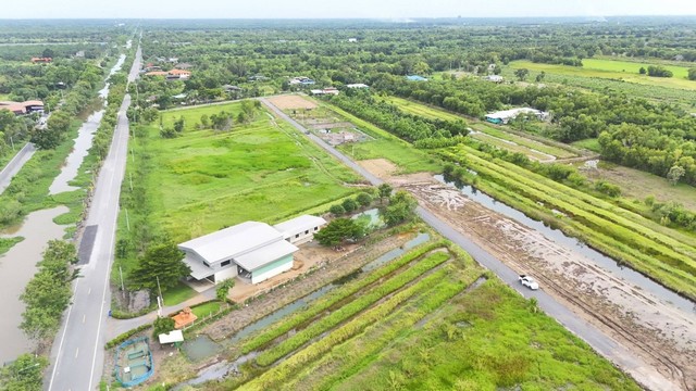 ขายที่ดินคลองสิบเอ็ด หนองเสือ ที่ดินถมแล้ว น้ำไฟมีครบ ไร่ละ 690,000 บาท