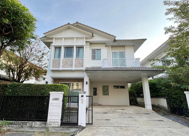 ให้เช่าบ้านเดี่ยว มัณฑนา 2 วงแหวน อ่อนนุช 64.ตรว. 3 ห้องนอน 3ห้องน้ำ