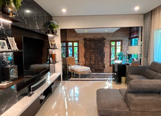 ให้เช่าบ้านเดี่ยว หลังมุม บุราสิริ พัฒนาการ สวนหลวง ประเวศ มี 4 นอน 5 น้ำ