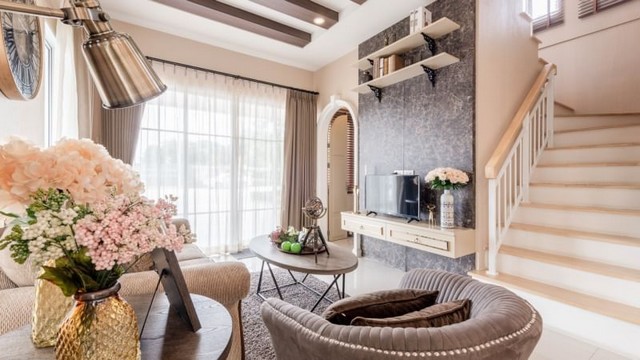 บ้านเดี่ยวหลังใหญ หรูหรา ตกแต่งครบ ดีญ่าวาเลย์ สารภี