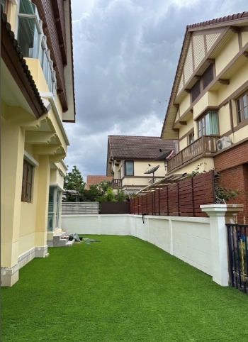 ขายบ้านเดี่ยว 2 ชั้น หมู่บ้านลัดดารมย์รามคำแหง 118 สะพานสูง เนื้อที่ 99 ตรว มี 3 นอน 3 น้ำ