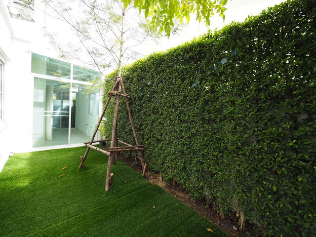 ให้เช่าบ้านเดี่ยวโครงการ วิลลาจจิโอ 2 ศรีนครินทร์-บางนา  ขนาด 66 ตรว. 4 นอน 3 น้ำ บ้านหน้าสวนแต่งสวยพร้อมอยู่