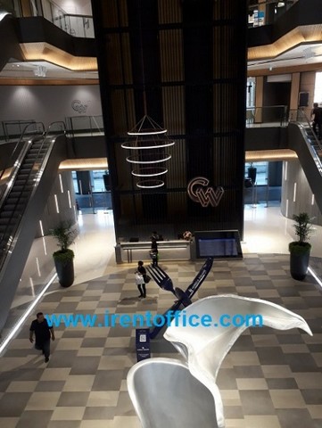 ออฟฟิศให้เช่ารัชดา ห้วยขวาง  พระราม9 ซีดับเบิ้ลยู ทาวเวอร์  ขนาด 100 ตรม.ขึ้นไป