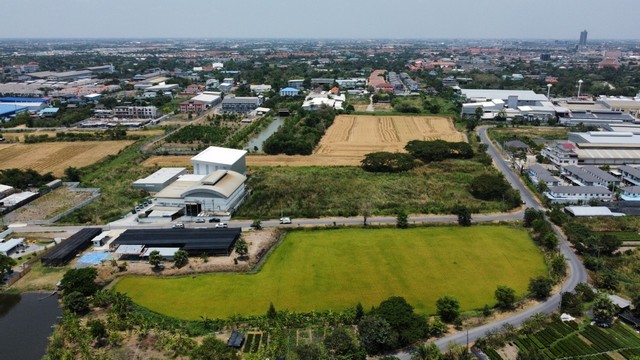 ที่ดิน ที่ดิน บางใหญ่ วัดไผ่เหลือง 400 ตร.ว  แปลงมุมสวย ติดถนนทั้ง 2 ด้าน เพียง 18xxx บาทตร.ว.