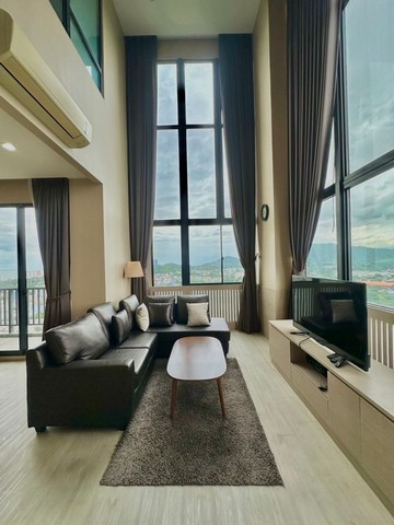 ห้องเช่าศรีราชา ดูเพล็กซ์ ห้องมุม โครงการ เดอะสกาย ศรีราชา TP-C0335