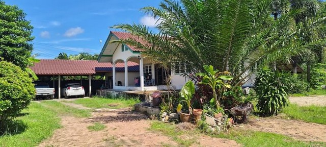 ที่ดินพร้อมสิ่งปลูกสร้าง ทำเลดี ติดถนนห้วยกุ่ม บางพระ ศรีราชา ชลบุรี FP-L0295