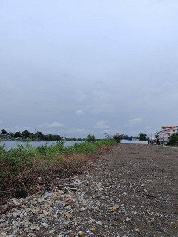 ขายด่วนทำเลทองที่ดิน1-3-0 ไร่  ด้านหน้าแปลงติดถนน ด้านหลังติดน้ำ  ถนนสหกรณ์ โคกขาม สมุทรสาคร    ZW423