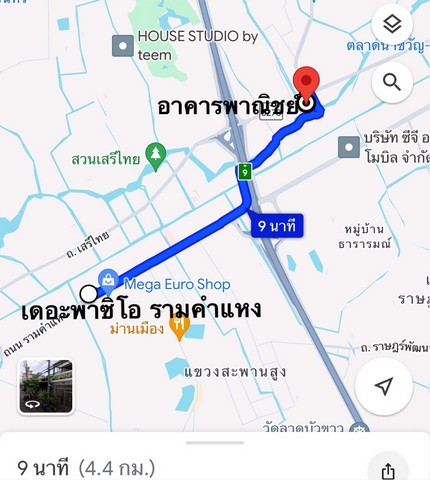 HR  312ให้เช่าอาคารพาณิชย์  เสรีไทย   ขนาดพื้นที่  20  ตรว.พื้นที่ใช้สอย  250  ตรม.สนใจติดต่อ  คุณเจี๊ยบ  Tel. 081 416 4142   Tel. 094 448 5038  id  : jeab_chickราคา  15,000  บาท/เดือน3  ชั้น 3 ห้องนอน3 ห้องน้ำ 1 แอร์1 ห้องนั่งเล่น1ห้องครัว1ห้องดาดฟ้า2 ที่รถจอดรถยนต์สถานที่ใก้ลเคียงโรงพยาบาลนพรัตน์โรงพยาบาลนวมินทร์ 9สวนสยามตลาดมีนบุรีมหาวิทยาลัยเกษมบัณฑิต วิทยาเขตร่มเกล้าโรงเรียมเตรียมอุดมน้อมเกล้าที่ตั้ง ถนน