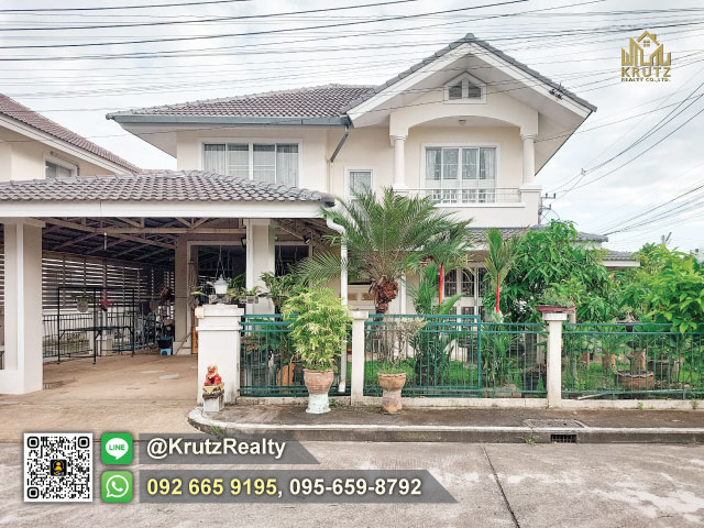 ขายบ้านในโครงการกาญกนกวิลล์ 1  บ้าน 2 ชั้น เนื้อที่ 65.8 ตารางวา 3 ห้องนอน 3 ห้องน้ำ ตำบลสันปูเลย อำเภอดอยสะเก็ด จังหวัดเชียงใหม่บ้านเดี่ยว อยู่ในโครงการกาญจน์กนกวิลล์ 1 ท่ารั้ว  ขนาด 2 ชั้น  3 ห้องนอน 3 ห้องน้ำ ที่จอดรถ 2  พื้นที่ 65.8 ตรว. (ต่อเติมครัวไทยและพื้นที่จอดรถ)  ตัวบ้านตั้งอยู่บนถนนเมนต์ ขนาด 4 เลนส์ พร้อมเฟอร์นิเจอร์ บ้านติดเหล็กดัดและมุ้งลวดเพื่อความปลอดภัยท