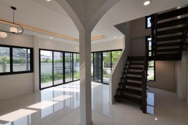 บ้านสไตล์โมเดิร์นพร้อมเข้าอยู่  โครงการลลิล อินเดอะพาร์ค, ซอยวัดเสาธงหิน