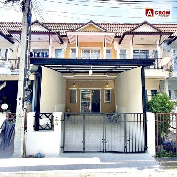 ม. นครทองซิตี้ แพรกษา-เทพารักษ์ (คลองอาเสี่ย) รีโนเวทและตกแต่งใหม่ทั้งหลัง พร้อมหิ้วกระเป๋าเข้าอยู่ได้เลย