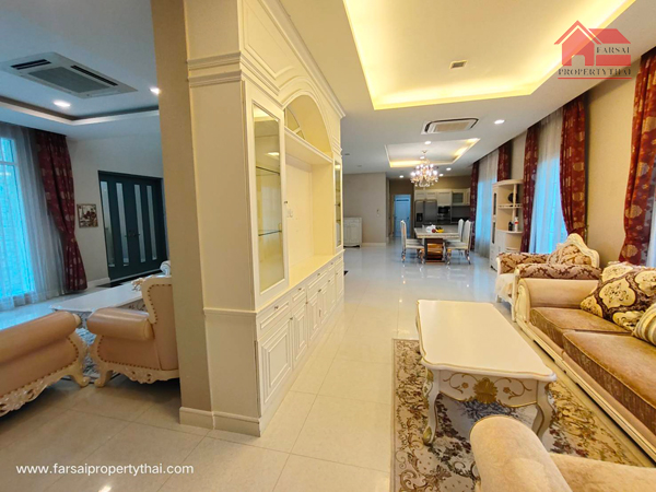 ให้เช่าบ้านเดี่ยวหรู 2 ชั้น164 ตร.ว พื้นที่ใช้สอย 510 ตร.ม 4 ห้องนอน 5 ห้องน้ำ ถนนบางนาตราดใกล้ห้าเมกะบางนา ราคาขาย 58 ล้านบาท