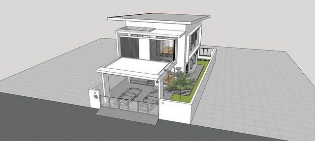 PO1139 ให้เช่าบ้านเดี่ยว 2 ชั้น โซนเฉลิมพระเกียรติ ร. 9 ซอย 61