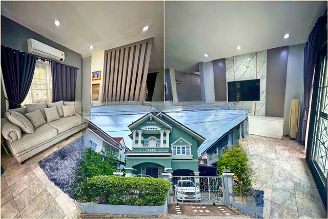 ตลาดนัดมนวดี 499 ม.ให้เช่า บ้านเดี่ยว 60 ตรว.เฟอร์หรูครบ ถ. กาญจนาภิเษก 1กม.21,999 บาท-เดือน  3-4นอน 3 แอร์ 1ค.ซักผ้า บ้านกล้วย ไทรน้อย ต้นๆ MRT คลองบางไผ่ 4 กม.Manawadi Market 499 m. fully fur Kanchanaphisek Rd. 1km. for rent house 60 sq.wa 3-4BED 21,999 b-m 3a/c 1 washing m. BaanKluaiSaiNoi early MRT KhlongBangPhai 4km.บ้านกล้วยไทรน้อย ตำบล พิมลราช อำเภอบางบัวทอง นนทบุรี 111103 ห้องนอน1 ห้องอเนกประสงค์2 ห้องน้ำ1 ห้องเก็บของ1 ห้องครัว (เฟอร์นิเจอร์ครบ)สิ่งอำนวยความสะดวกจอดรถได้: 3 คันเฟ