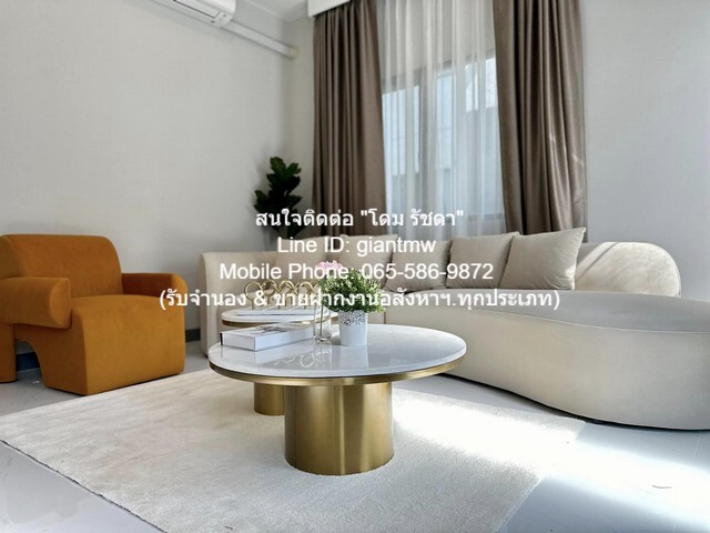 ให้เช่าบ้านเดี่ยวหรู 2 ชั้น พร้อมอยู่ “เดอะ ซิตี้ บางนา (The City Bangna) ติด Mega บางนา 65 ตร.ว. (4 น 5 น้ำ 3 จอดรถ), ราคา 130,000 บาท