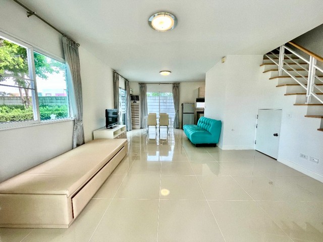 [RC348] ให้เช่า 22k ทาวน์โฮม หลังมุม ทำเลดีติดสวน พลีโน่ รามอินทรา-วงแหวน ถนนกาญจนาภิเษก เขตมีนบุรี ใกล้ลำลูกกา คลอง5