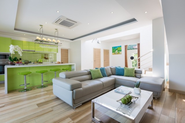 ขายพูลวิลล่า 2 ชั้น บ้านไต้  112 ตร.วา วิลล่าสร้างใหม่ พร้อมเฟอร์ฯครบ ห่างจากชายทะเล 200 ม.