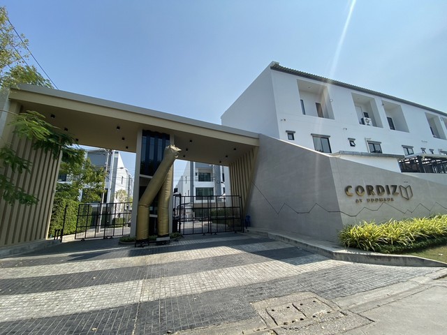 POR4705 ให้เช่าทาวน์โฮม 3 ชั้น สไตล์โมเดิร์น คอร์ดิซ แอท อุดมสุข Cordiz at Udomsuk ใกล้ BTS อุดมสุข ซอยอุดมสุข 39 ถนนอุดมสุข