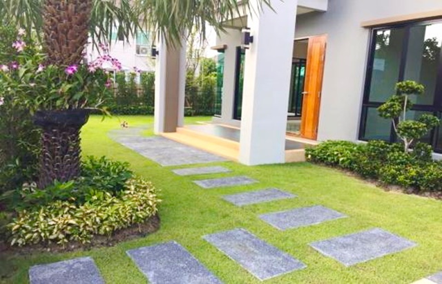 ใหญ่สุดของหมู่บ้าน Bangkok Boulevard เทพารักษ์-วงแหวน 108ตรว. Mega Bangna 5นาที ให้เช่าบ้านเดี่ยว ไม่เคยอาศัย สนามบินสุวรรณภูมิ