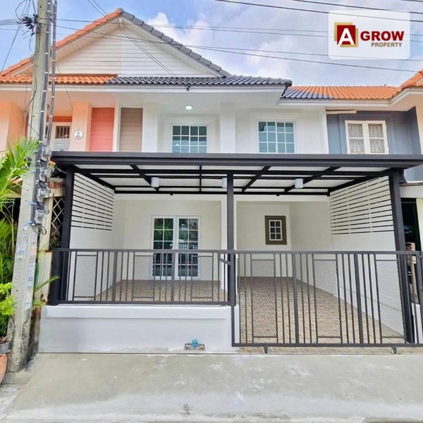 ม. พฤกษา21 ซ.คลองถนน บางใหญ่ บ้านพร้อมอยู่รีโนเวทใหม่ ทำสีใหม่ภายในภายนอก