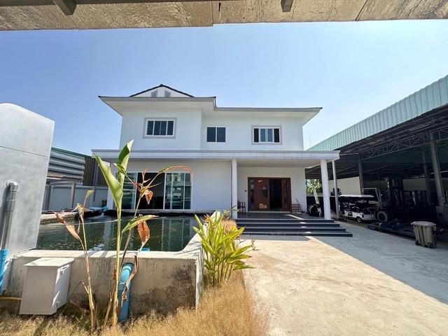 POR4723 ด่วน ขาย ที่ดินพร้อมสิ่งปลูกสร้าง โกดัง พร้อม บ้าน ออฟฟิศ ในซอยวัดศรีวารีน้อย บางพลี สมุทรปราการ ***ผังที่ดิน สีเหลือง