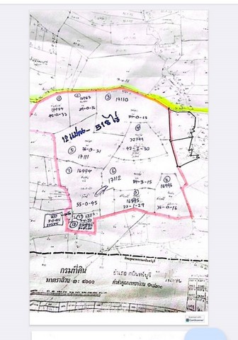 ขายที่ดินแปลงสวย  518 ไร่ ผังสีม่วง ตำบลหนองกี่ อำเภอกบินทร์บุรี  ปราจีนบุรี